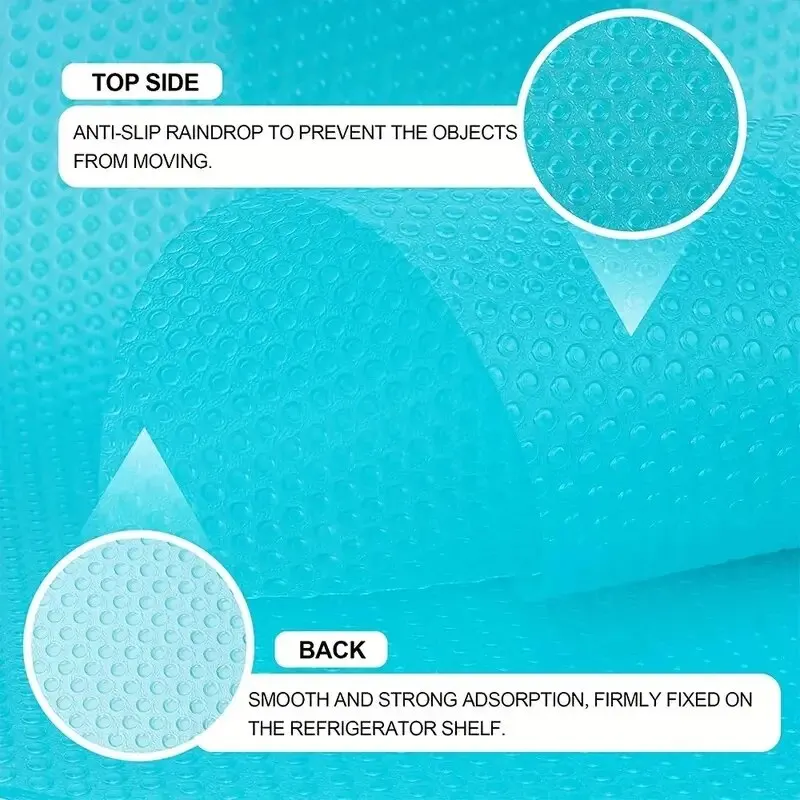 Refrigerator Mats Liners Washable Waterproof Oilproof Shinywear For Shelves Cover 8 Pcs