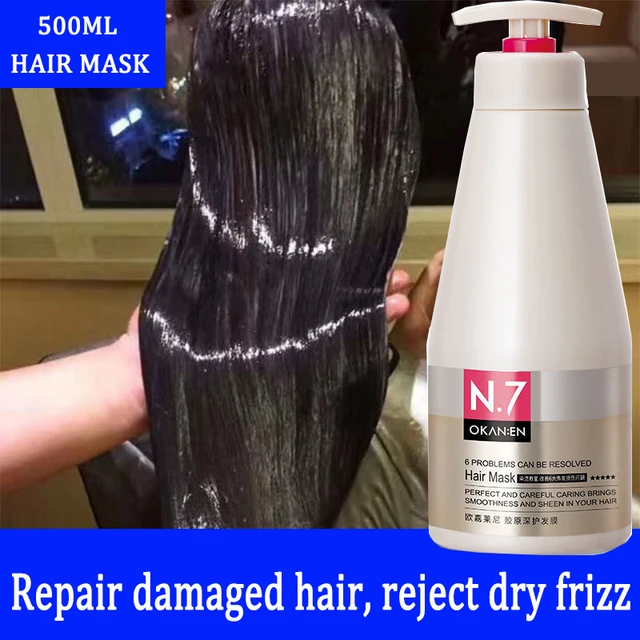 Collagen Hair Mask Hair Straightening Conditioner Care Hair Shampoo  Effectively Repair Damaged Hair Deep Nourish Elastic Smooth - Shampoos -  AliExpress