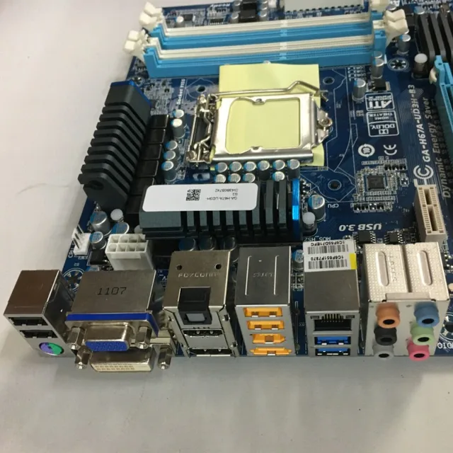 For GIGABYTE GA-H67A-UD3H-B3 Motherboard H67 LGA1155 DDR3