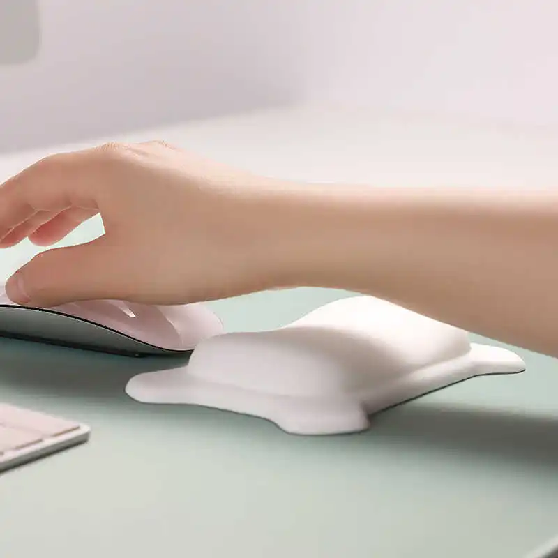 Silicone Mouse Wrist Rest Keyboard Hand Rest Ergonomic Mouse Mat Wrist Rest For Computer Laptop Desktop Office Gamer Mouse Pad