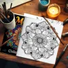 Mandala Coloring Book for Adults Stress Relief Adult Picture Book for Creative Color Practice for Party and Birthday Gifts 5
