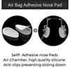 Massage Balloon Nasal Pad Anti-Slip Silicone Self Adhesive Glasses Nose Holder Sticker Pads Anti-drop Sunglasses Accessories 6