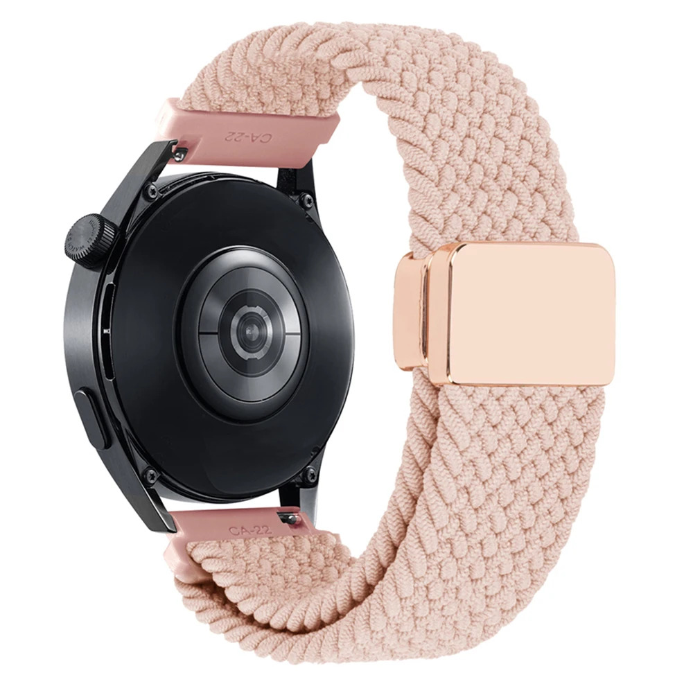 Magnetic Buckle Braided Nylon Watch Strap Bracelet