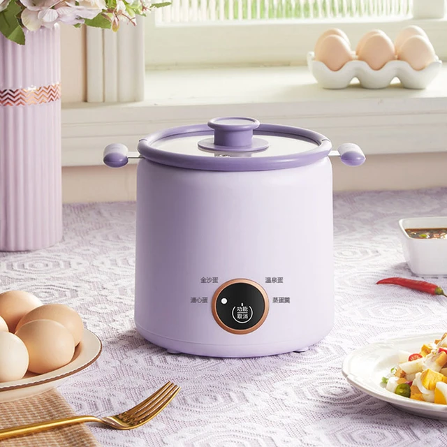 Smart Egg Cooker 300W Electric Egg Boiler Breakfast Machine Egg Custard  Steaming Cooker Auto-Off Generic Omelette Cooking Tools - AliExpress