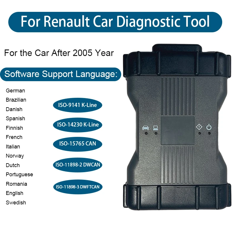 Diagnostic Tool For Renault Car Diagnose Obd2 Clip V219 Diagnostic For