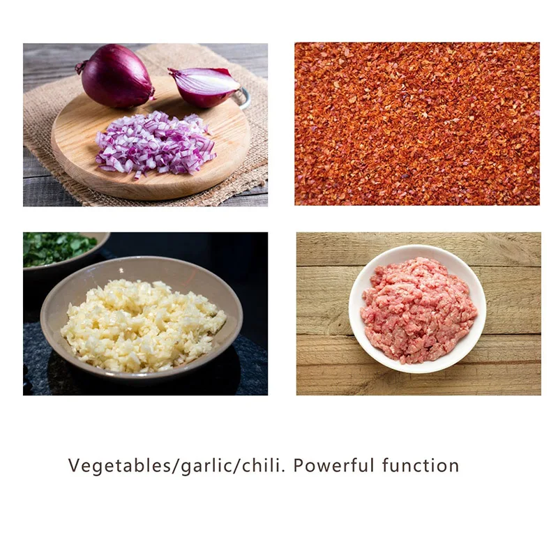 2500W Stainless Steel Kitchen Meat Grinders Business Home Dumpling Stuffing Vegetable Crusher Meat Mincer Stuffing Machine 5