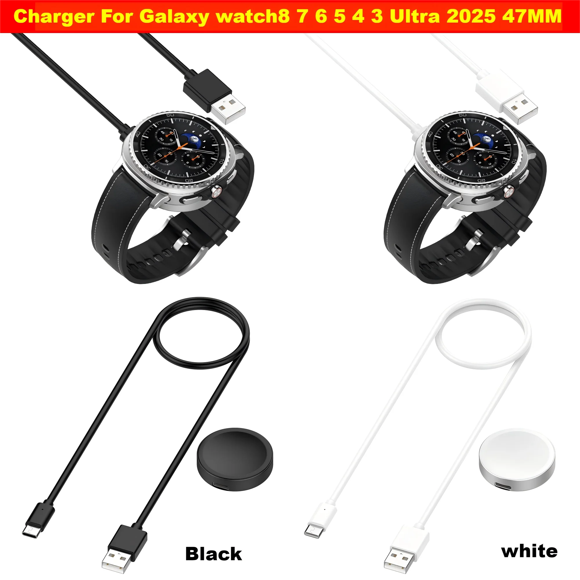 Universal Charging Cable for Galaxy Smart Watches – High-Quality Charger Adapter