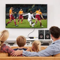 HIFI Digital To Analog Audio Converter Decoder RCA 3.5mm Headphone Amplifier Audio Toslink Optical Coaxial Output Dac 24bit 5