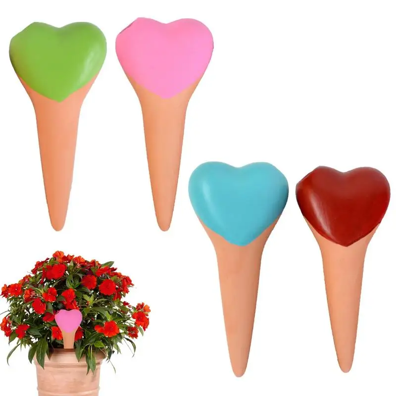 

4/7 шт. керамические самополивающиеся шипы мультяшная Автоматическая медленная система капельного орошения устройство капельного орошения для комнатных и уличных растений