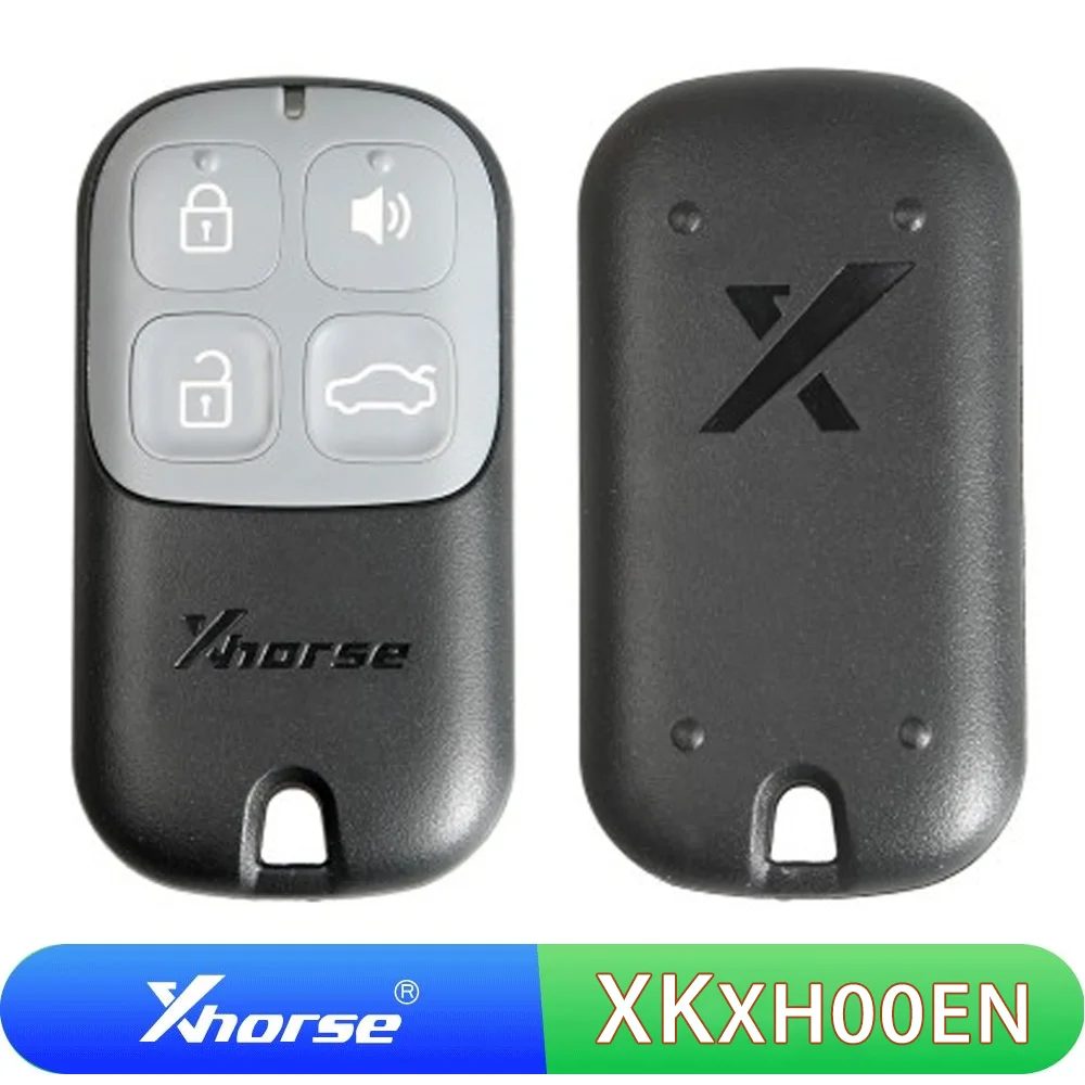 

5 Pcs/lot XKXH00EN Xhorse XK Wired Remote Key VVDI Car Key 4 Buttons Black Universal Car Key