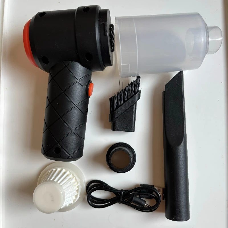 Car Vacuum Cleaner, 6500R Vacuum Cleaner and Air Duster, 120W High Power Wet and Dry Car Cleaner YT-M2037