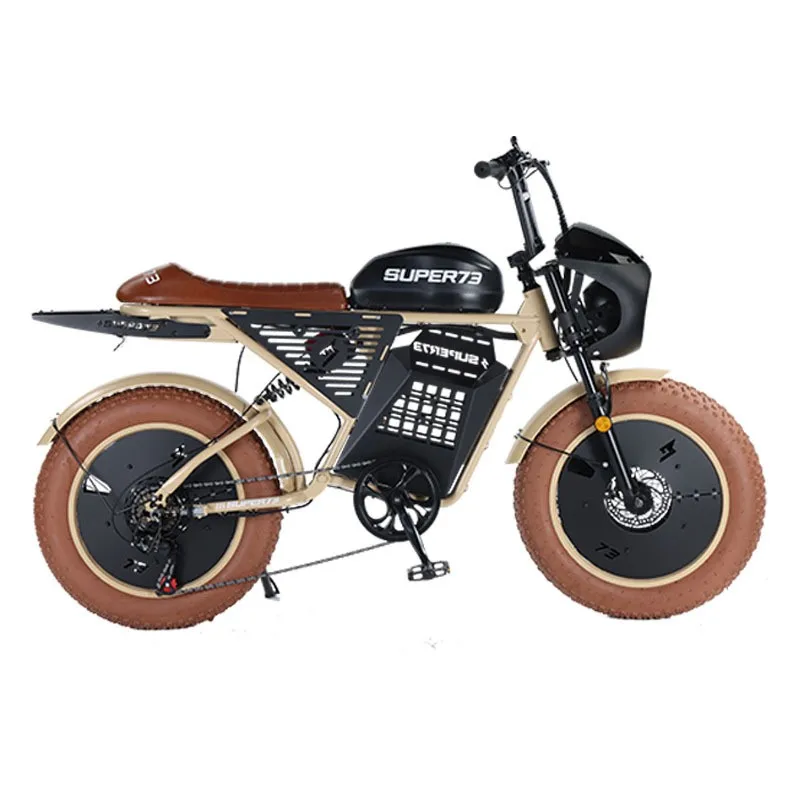 Электрический горный велосипед Super 73 Rx Black Warrior Snowmobile Off Road Electric Mountain Bike