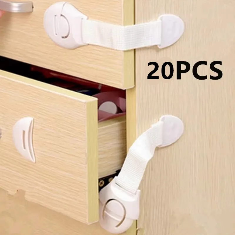 Cabinet Lock Child Lock Door Lock Safety Lock 1/2/10/20pcs Kids Safety Door Lock Child Safety Cabinet Lock Baby Proof Security Protector Drawer Door Cabinet Protection
