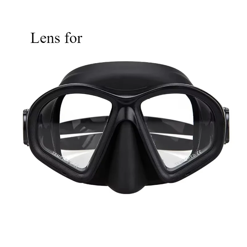 Tempered glass Lens Myopia Lens for m2032 Diving Mask