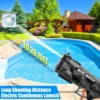 Electric Water Pistol Toy Automatic Strong Glock With Light Laser Squirt Water Gun Spray Blaster Summer Pool Toys for Kids Adult 3