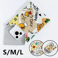 Magic Cloth Makeup Bag Camera Lens Wrapping Cloth Self-adhesive Storage Bag Glass Window Mirror Ultra-fine Fiber Cleaning Cloth 1