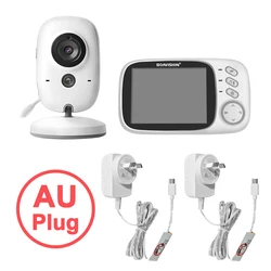Wireless Video Baby Monitor with Night Vision and Two-Way Audio (BOA-VB603-AU)