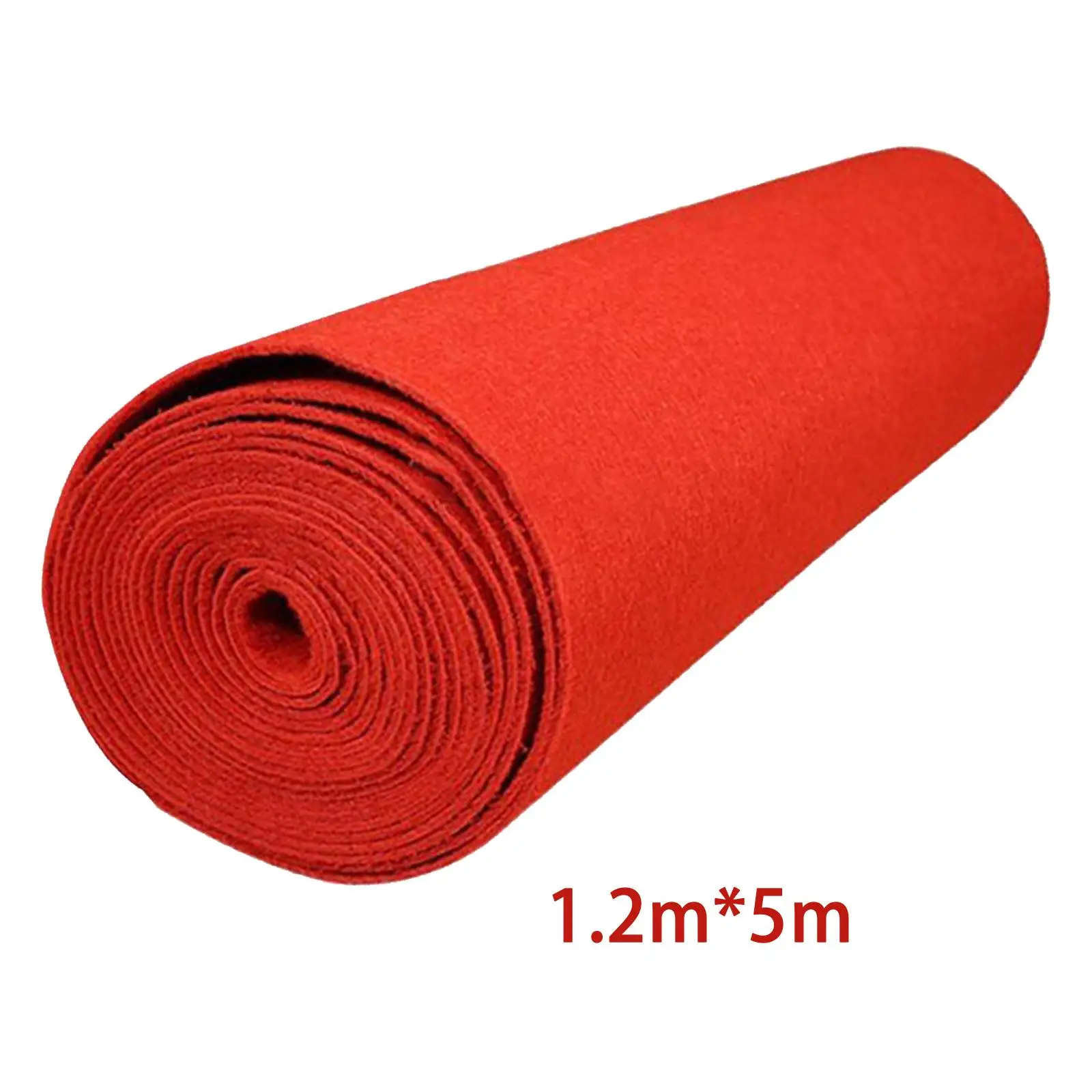 Red Carpet Aisle Runner Portable Sturdy Practical 1.2 Meter Wide Red Aisle Runner for Exhibition Engagement Holiday Party Event images - 6