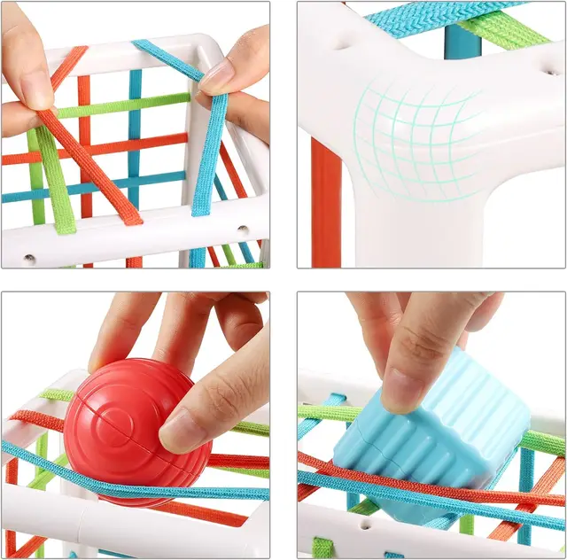 11186-fe0a08.jpg Sensory Shape Sorting Cube Toy for Toddlers 1-3 Years, Developmental Learning Gift with Textured Blocks