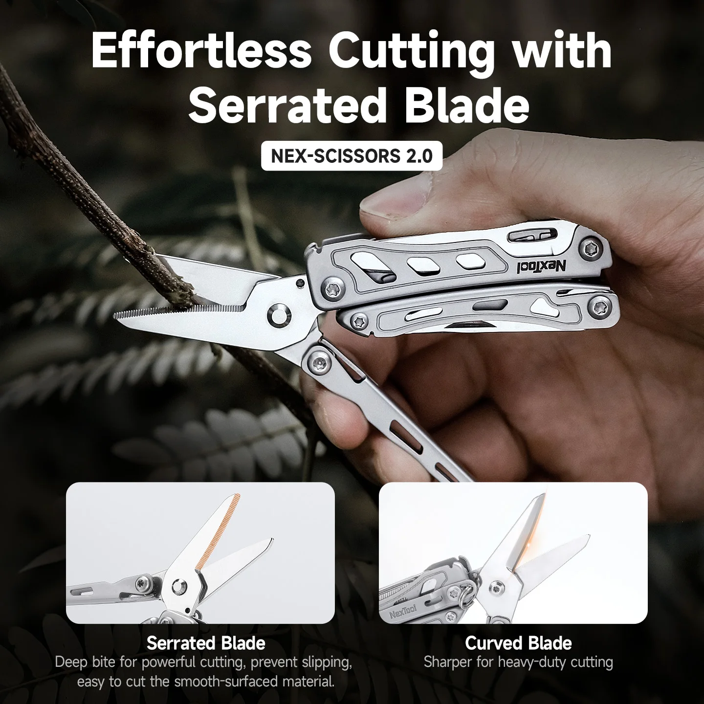 NexTool Mini Flagship F12 Multi Tool Pliers 13 In 1 Folding EDC Multitool Screwdriver File Ruler Outdoor Camping Tools 5