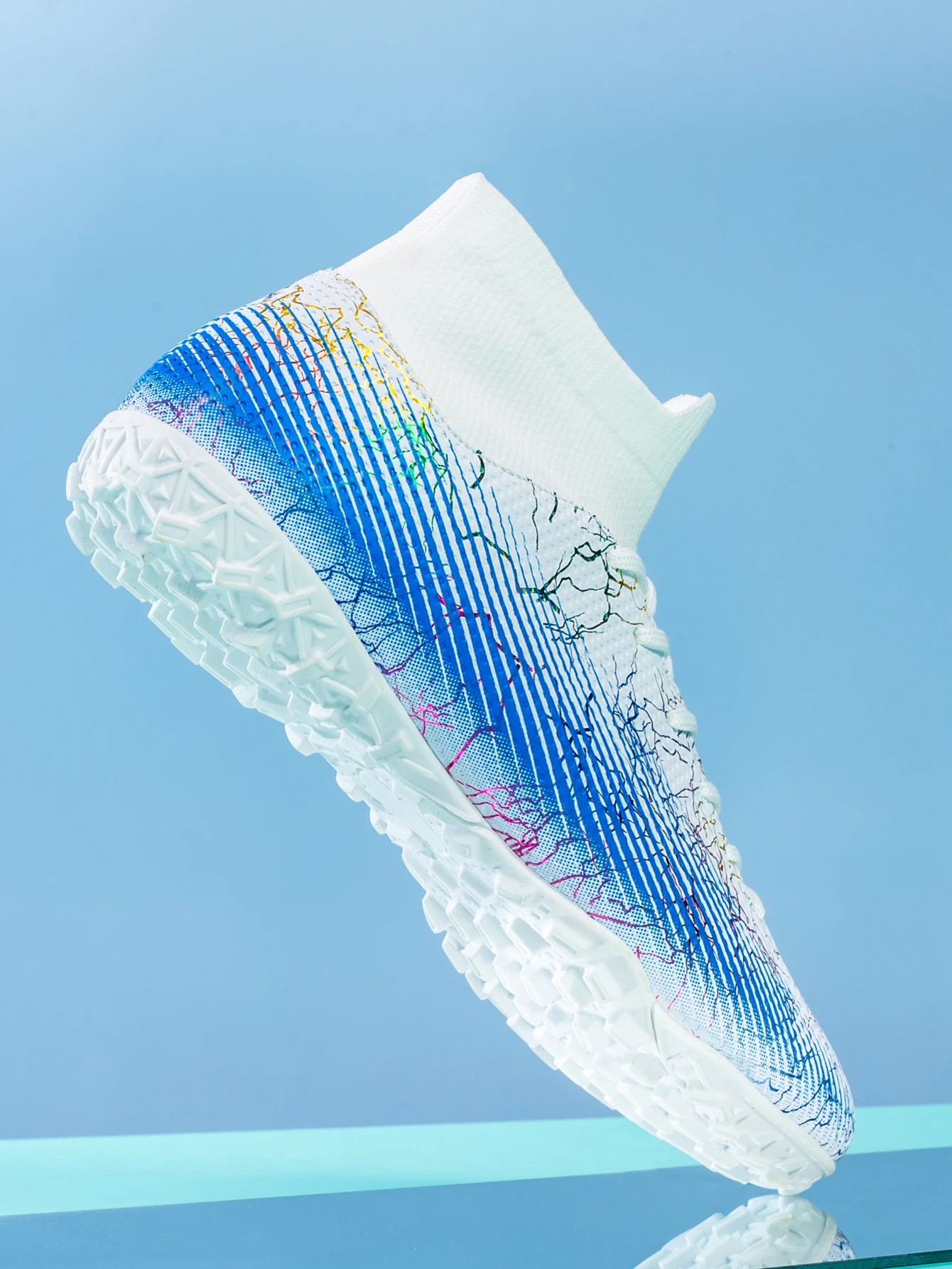 Men Kids Ankle Boots Children Fast Soccer Training Sneakers Outdoor Non Slip Male Football Cleats Shoes_voghion.com