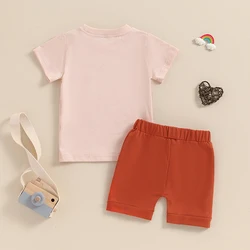 Mama s Boy Toddler Outfit Short Sleeve Letter Print T-shirt Top and Shorts Summer 2Pcs Clothing Set