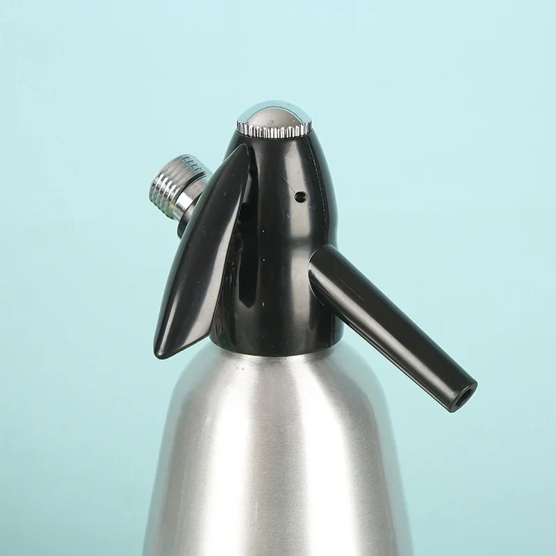 Aluminum Portable Sparkling Water Maker for Home Bar and Kitchen