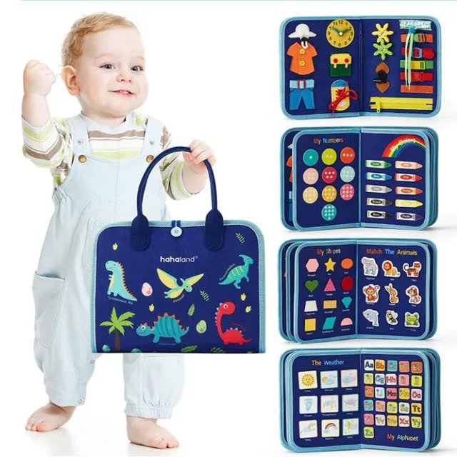 Planche Sensorielle Montessori, Développer La Motricité Fine Planche  Montessori Pliable Légère Pour Les Enfants Pour Le Voyage 