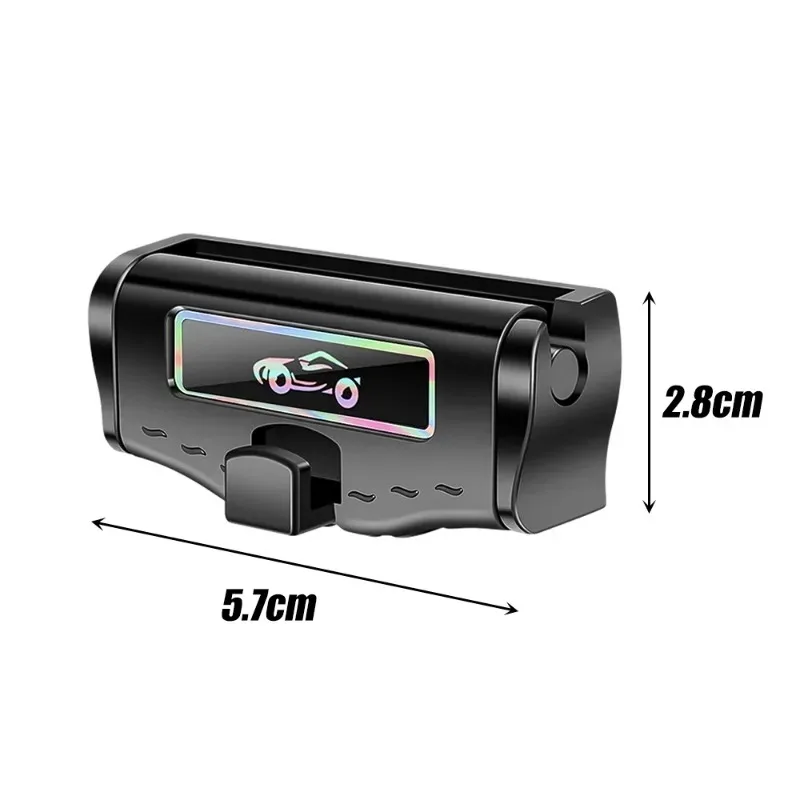 Limitatore di cintura di sicurezza per auto Clip di protezione fibbia tappo per cintura di sicurezza senza rumore dispositivo di limite di distanza con fibbia fissa per auto antiscivolo - immagine 6