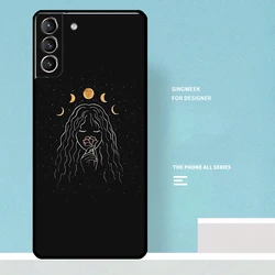 Mystical Crescent Moon and Stars Phone Case Cover for Galaxy S20 FE (FFF4026)