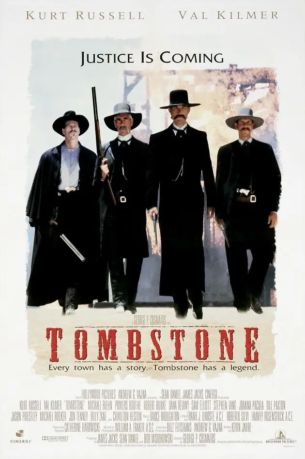 

Tombstone Movie Art Film Print Silk Poster Home Wall Decor