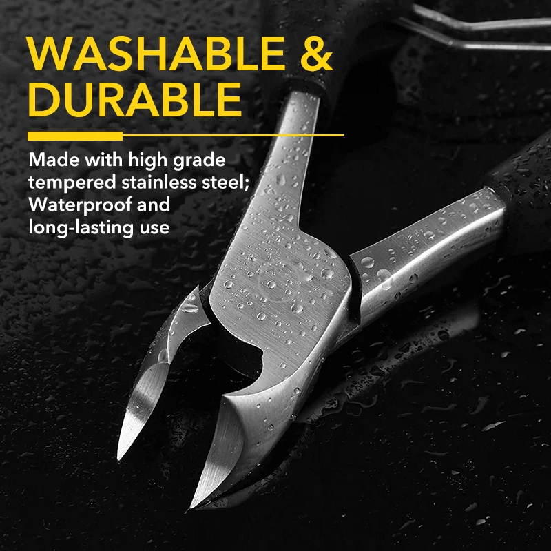 Toe Nail Clipper Nail Clipper Set Nail Clipper Nail Care Kit Nail Clippers Manicure Pedicure Kit Manicure Set Manicure Sets Manicure Nail Clipper Set Nail Clippers Kit Stainless Steel Nail Clippers Trimmer Ingrown Pedicure Care Professional Cutting Tools for Feet Toenail Paronychia Improved