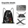 Custom Mickey Mouse Drawstring Bags for Training Yoga Backpacks Women Men Sports Gym Sackpack 3