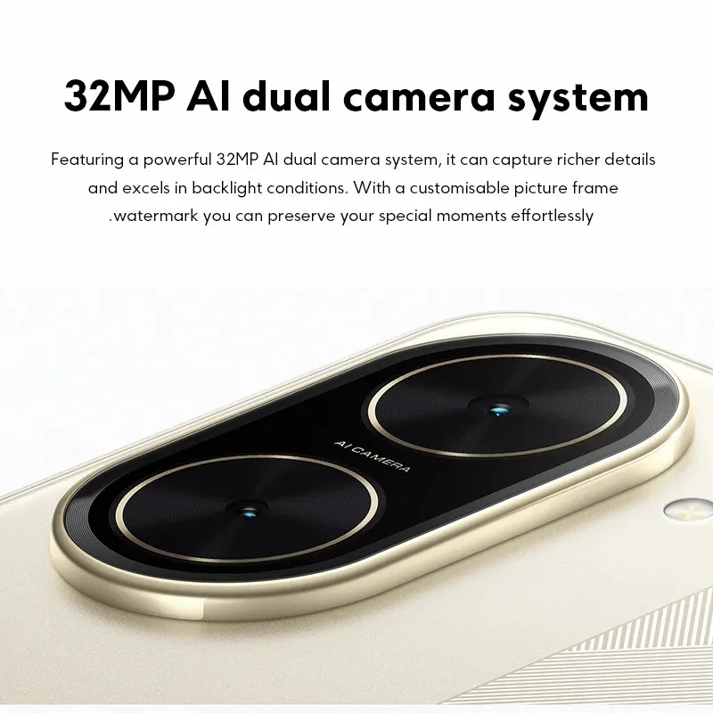 Global Version POCO C71 Smartphone 64GB/128GB UNISOC T7250 6.88'' 120Hz Display 32MP AI Dual Camera 15W Fast Charging 5200mAh view 2