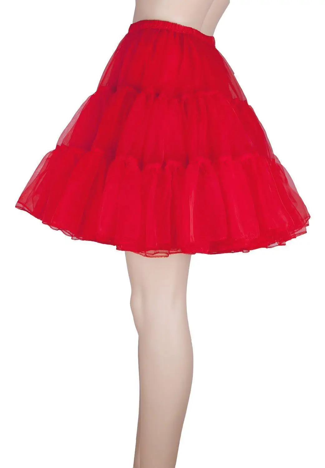BABYONLINE Black Short Tulle Skirt Crinoline Underskirt Rockabilly Wedding Petticoat Woman Adult Tutu Half Slips Accessorie petticoat skirt petticoat underskirt wedding underskirt wedding petticoat