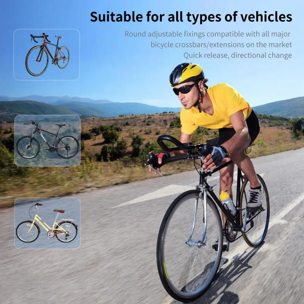 

Bicycle Lamp Clip Convenient ABS Thickened Anti Corrosion Bike Light Holder for Bicycle Bicycle Light Clip Bike Light Holder