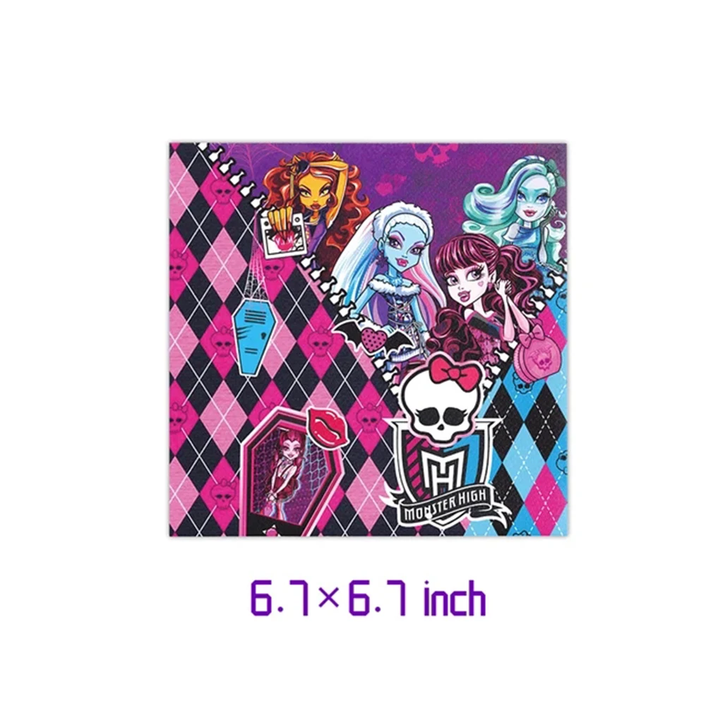 Table cloth rectangular tablecloth disposable tablecloth tarot card table cloth tarot tablecloth party tableware disposable dinnerware set Monster Doll Spirit High School Party Tableware