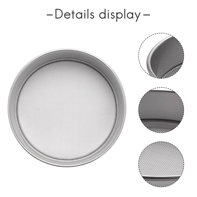 Heavy Duty Garden Riddle Sieve Mesh Soil Sift Compost Seed Tray Gardening Tool-16 (1.25mm)