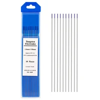 Lanthanum Tungsten Electrodes 0.04" 1/16" 10 Pcs 2% Blue 3 Sizes 3/32" Lanthanated Lanthanum Low Current 1
