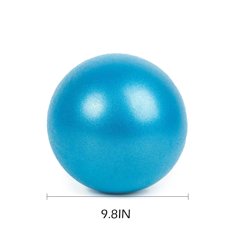 25cm Pilates Ball Anti-Pressure Explosion-proof Yoga Ball Indoor Exercise Gym Pilates Yoga Balance Balls Home Fitness Training yoga ball gymnastics ball