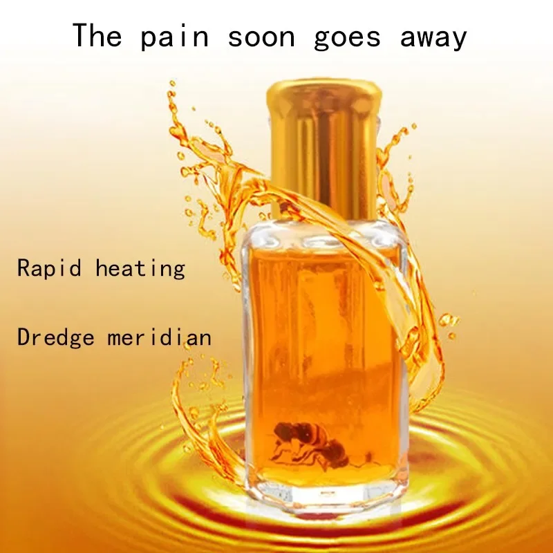 Bee Venom Oil Waist Foot and Joint Pain Health Care Paste Palm Moxibustion Activating Collateral Oil Baicao Bee Fever