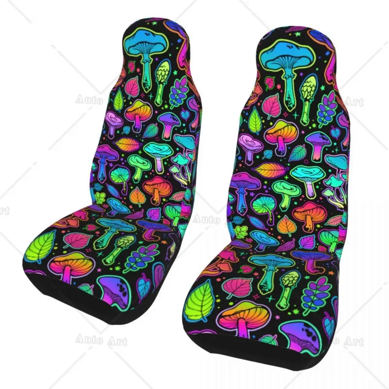

Magic Mushroom Car Seat Cover Protector Interior Accessories Suitable For Kinds Models Seat Cushion/Cover Car Accessories
