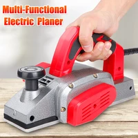 16000rpm Woodworking Electric Planer Household Planing Machine Desktop Trimmer Wood Cutting Engraving Slotting Power Tools 1