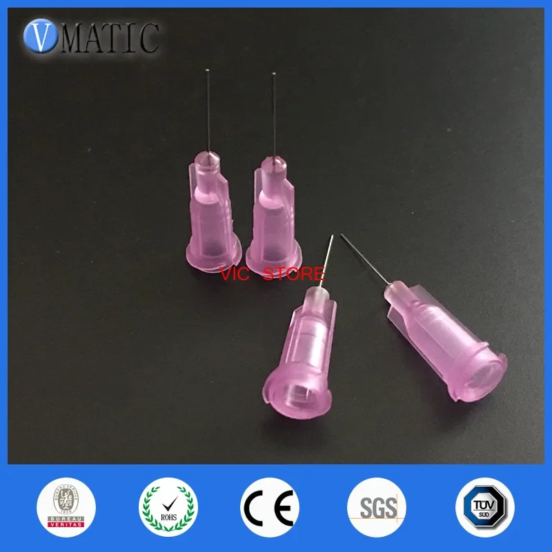 Non Sterilized 30G Te Premier Dispensing Needle 0.5" Tubing Length Luer Lock Blunt Dispense Needles Tips 1/2 Inch