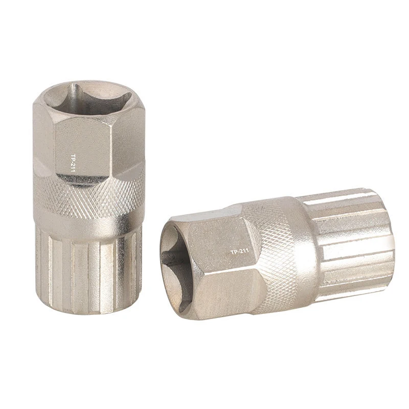 

Bicycle Lockring Sleeve Cassette Flywheel Removal Freewheel Remover