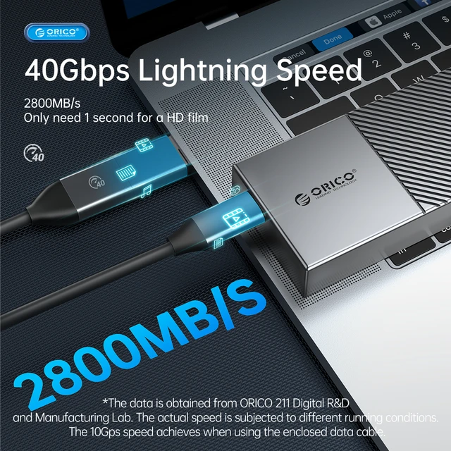 Acasis Thunderbolt 3 Mobile Enclosure M.2 Nvme Solid State Ssd Notebook  Desktop External Shell Type C 40gbps High-speed - Hdd & Ssd Enclosure -  AliExpress