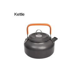 Outdoor Camping Cookware Kit - Aluminum Cooking Set for Travel, Hiking, and Picnics (Kettle)