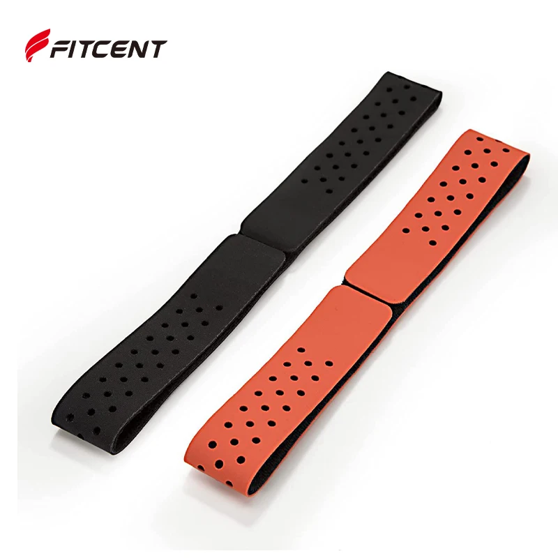FITCENT2PcsHeartRateMonitorArmbandAdjustableReplacementStrapsFitnessWristbandfor