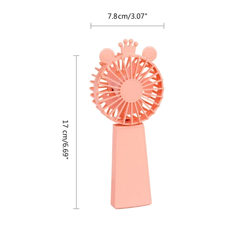 Elegant Handheld Fan  Fan for Office or Home Lightweight Desk Fan Dropship