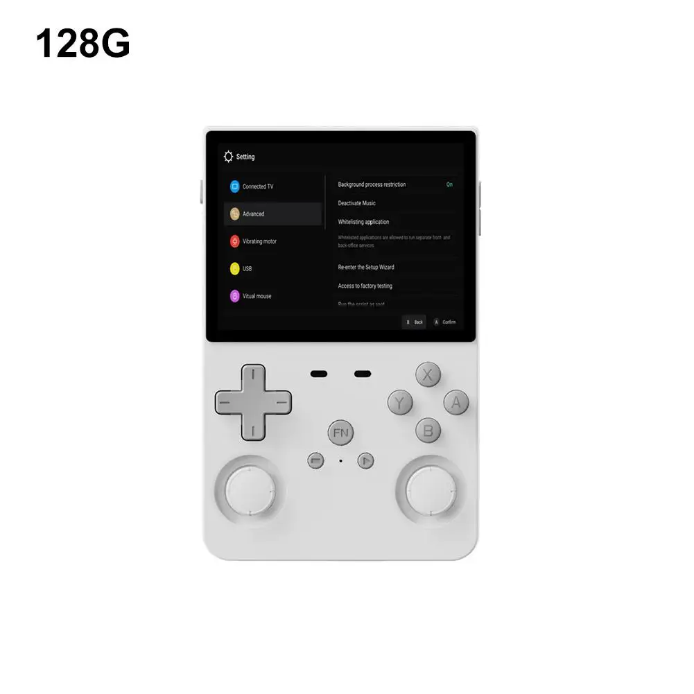 S20496daf7a0e4327a1c76a8b729213a8W 128GB For L35 Retro Handheld Video Game Console Linux System 3.5 Inch IPS Screen Portable Pocket Video Player Games